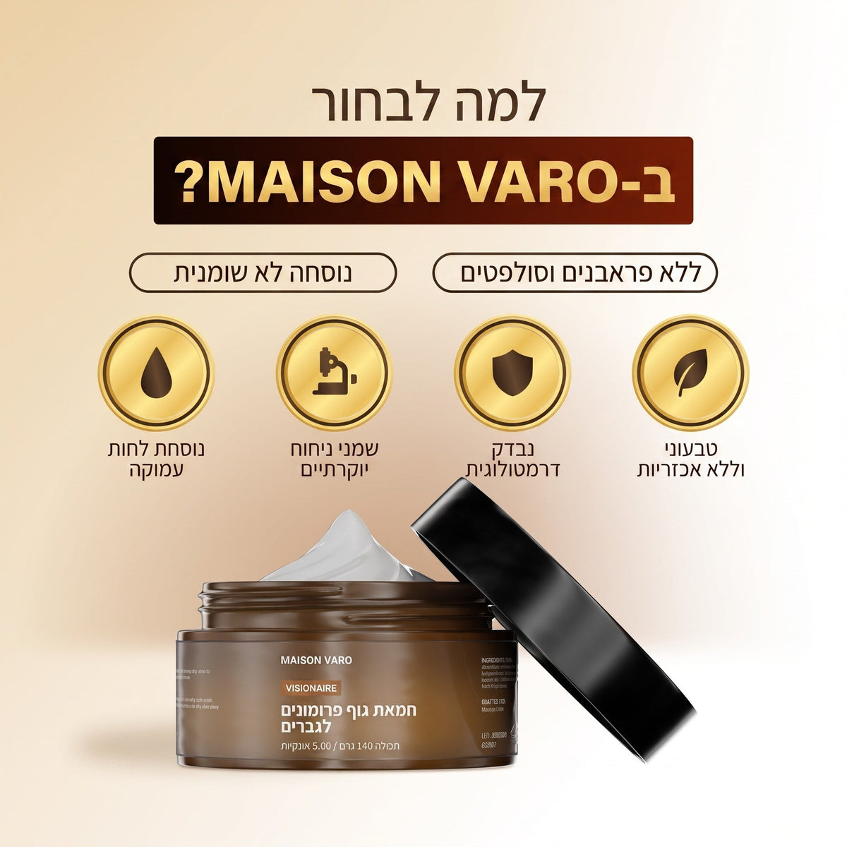 למה לבחור בחמאת הגוף המבושמת של Maison Varo